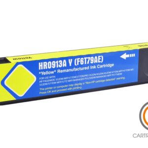 Compatible HP 913XL Yellow Ink Cartridge - product image
