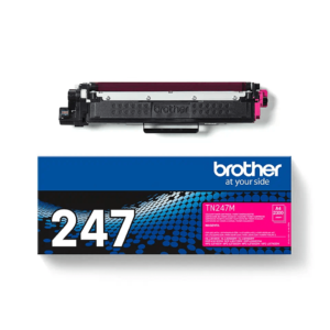 Original OEM Brother TN-247M High Capacity Magenta Toner Cartridge 2.3K - Brother toner cartridge