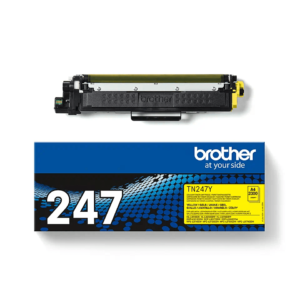 Original OEM Brother TN-247Y High Capacity Yellow Toner Cartridge 2.3K - Brother toner cartridge